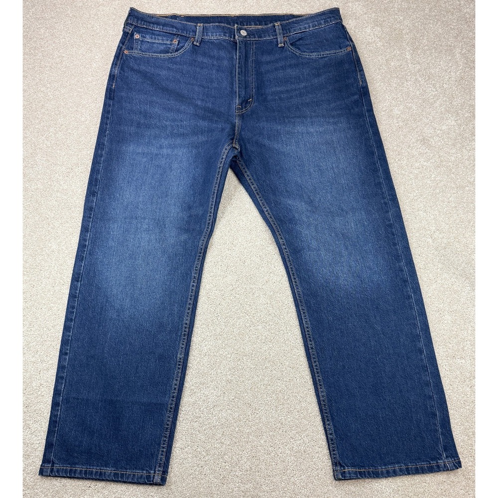 Levi's 505 Regular Fit Men's Size 40x30 Jeans Straight Leg Stretch Blue NWOT